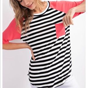 Stripped Tee